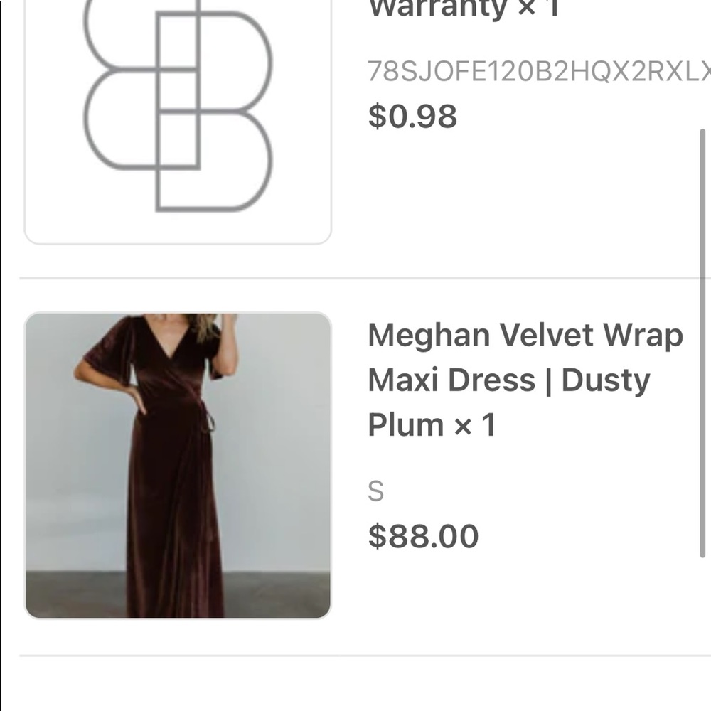Meghan Velvet Wrap Maxi Dress | Dusty